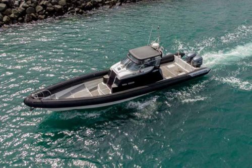 RHIB 12Meter Work Boat to Hire in New Zealand