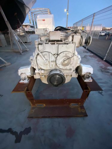 Pacific7 Marine Engineering MTU Gearbox